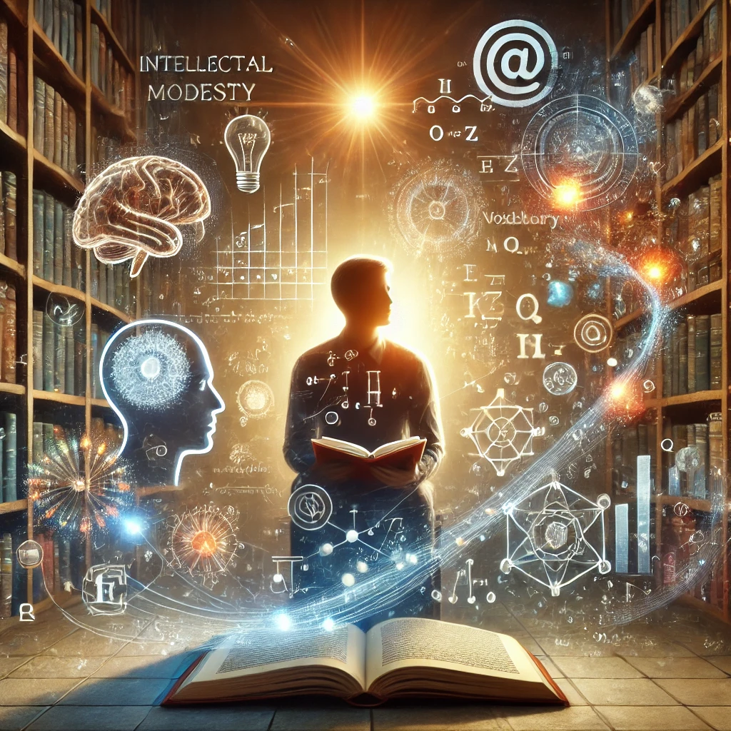 Modesty makes one curious