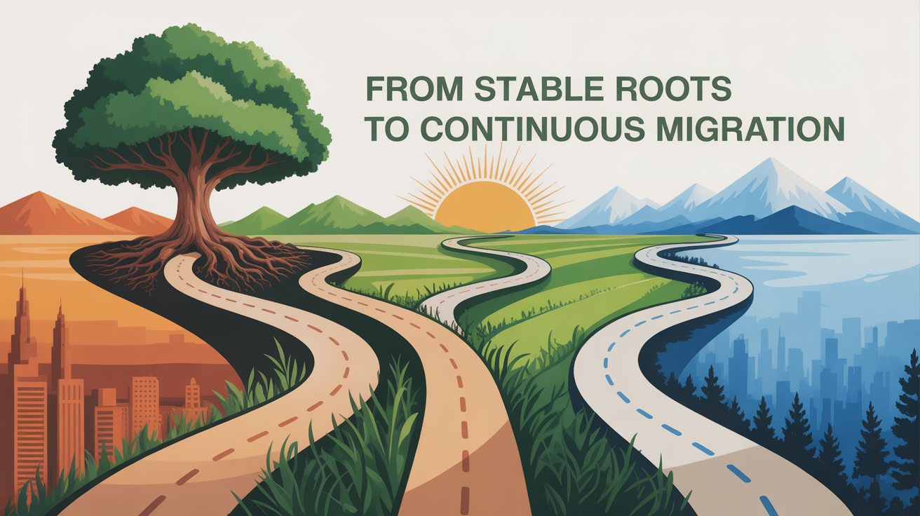 From Stable Roots to Continuous Migration: A Psychological Perspective on the Tension Between Wanderlust and the Need for Belonging